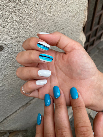 Electric Blue - Gelinis lakas 12ml (Be TPO)