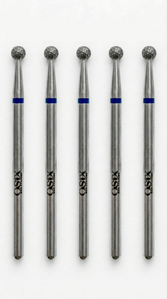 Burbuliukas 5 vnt (mėlynas) 3mm - Deimantinis OSIX antgalis