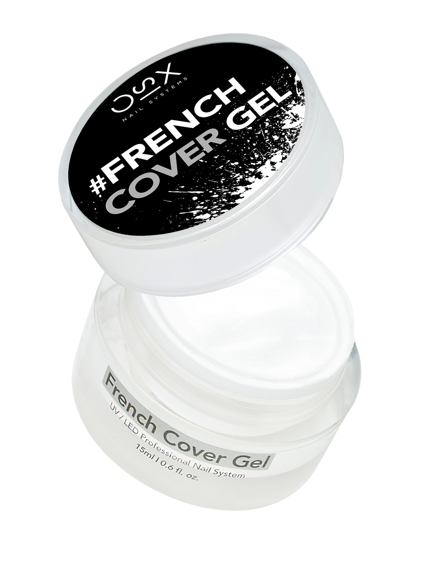 French Cover Gel - Išsilyginantis gelis 15ml (Be TPO)