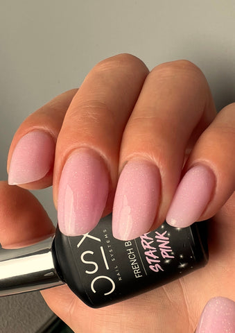 Starry Pink Base (HEMA/TPO Free) - Blizgi maskuojanti bazė 12ml
