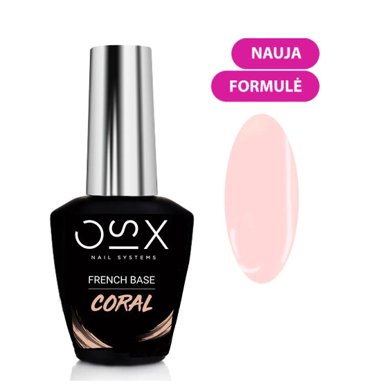 Coral Base (HEMA Free) - Maskuojanti bazė 12ml