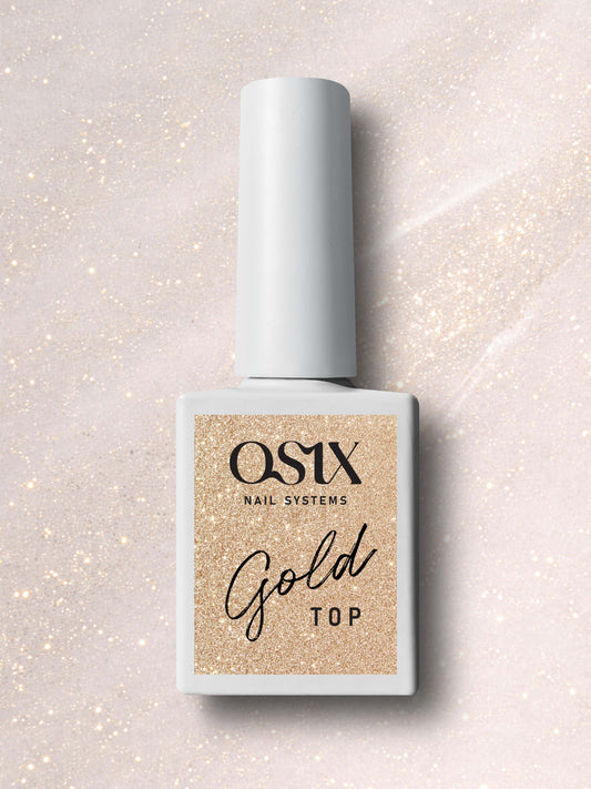 Gold Top Coat - Viršutinis sluoksnis  10ml (Be TPO)