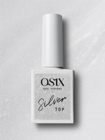 Silver Top Coat - Viršutinis sluoksnis  10ml (Be TPO)