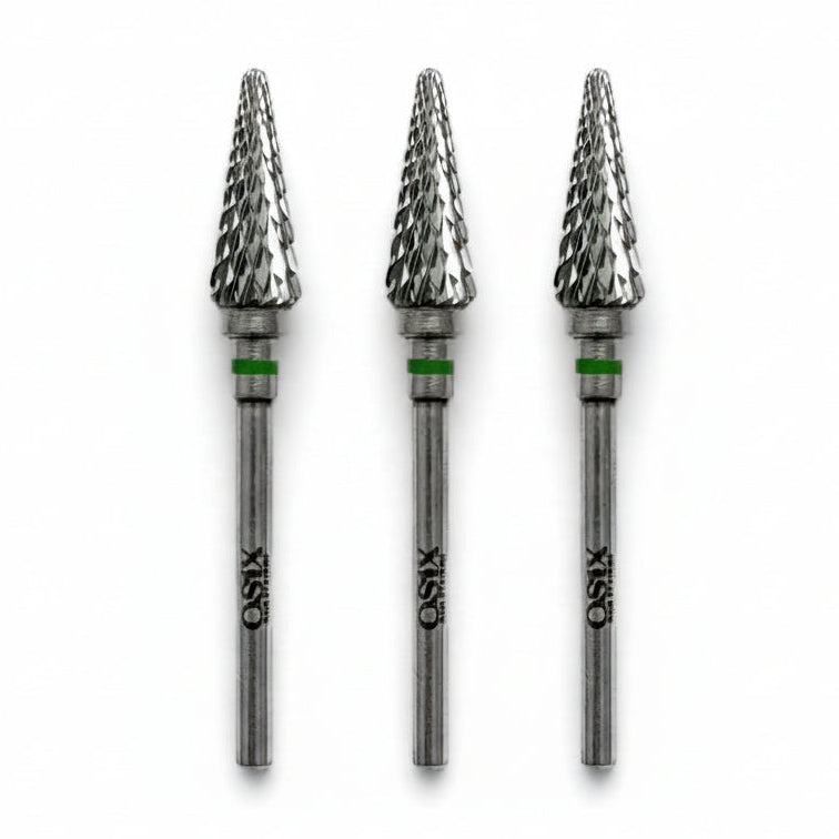 Eglutė 3vnt (žalias) - Kietmetalio OSIX antgalis