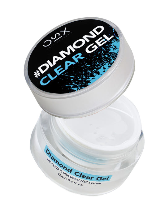 Diamond Clear Gel - Išsilyginantis gelis 15ml